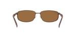 Ray-Ban Brown Frame Sunglasses with 61MM Lenses