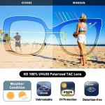 Wowsun Cat Eye Polarized Sunglasses for Women