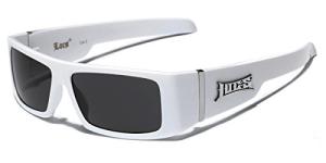 OG Locs White Square Frame Sunglasses