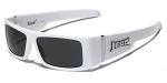 OG Locs White Square Frame Sunglasses