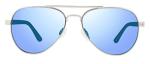 Revo Raconteur Polarized Aviator Sunglasses - Blue Lens