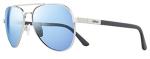 Revo Raconteur Polarized Aviator Sunglasses - Blue Lens
