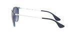 Ray-Ban Erika Round Sunglasses in Transparent Blue