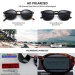 ZENOTTIC Polarized Retro Sunglasses for All