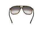 Tom Ford FT0753 Dark Havana Pilot Sunglasses