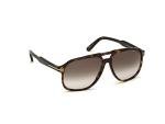 Tom Ford FT0753 Dark Havana Pilot Sunglasses