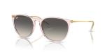 Ray-Ban Erika Round Sunglasses, Pink/Grey Gradient