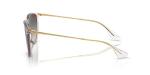 Ray-Ban Erika Round Sunglasses, Pink/Grey Gradient