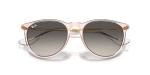 Ray-Ban Erika Round Sunglasses, Pink/Grey Gradient