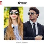ROCKNIGHT Polarized Aviator Sunglasses with Silver Mirror