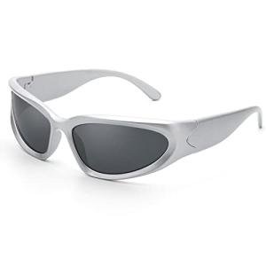 LIKSMU Trendy Wrap Around Sunglasses for All