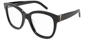 Saint Laurent SL M97 Black Gold Eyewear for Women