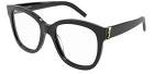Saint Laurent SL M97 Black Gold Eyewear for Women
