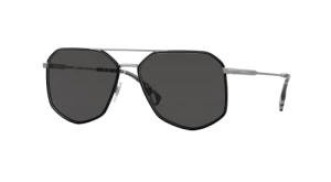 Burberry Ozwald Hexagonal Sunglasses with Accessory Kit