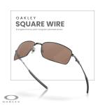 Oakley Square Wire 60MM Polarized Sunglasses Bundle