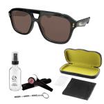 Gucci GG1263S Polarized Pilot Sunglasses for Men