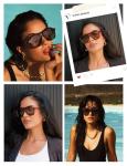 VANLINKER Retro 70s Square Polarized Sunglasses