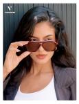 VANLINKER Retro 70s Square Polarized Sunglasses