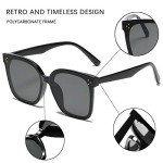 MAXJULI Oversized UV Protection Sunglasses for All