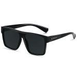 ANDWOOD Oversized Polarized Sunglasses - Black