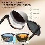 CARFIA Polarized Sunglasses for Small Women's Faces