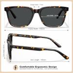 CARFIA Polarized Sunglasses for Small Women's Faces
