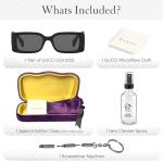 Gucci GG1325S Elegant Rectangular Designer Sunglasses