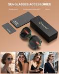 Trendy Oversized Polarized Sunglasses for Women