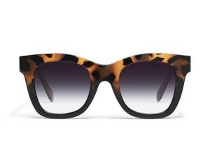 Quay After Hours Oversized Tortoise Sunglasses