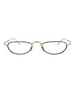 Thom Browne TBX 913-01 White Gold Tortoise Sunglasses