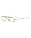 Thom Browne TBX 913-01 White Gold Tortoise Sunglasses