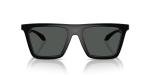 Versace Men's Black Frame Sunglasses with Grey Lenses