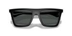 Versace Men's Black Frame Sunglasses with Grey Lenses