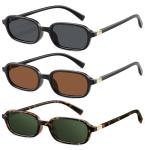 Trendy 90s Rectangle Sunglasses for Women