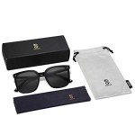 SOJOS Vintage Black/Grey Sunglasses for All