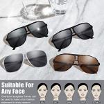 Fresh Men's Aviator Sunglasses Gift Box Set