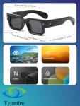 Trendy Thick Square Frame Sunglasses for All