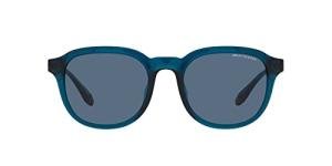 Armani Exchange Men’s Blue Square Sunglasses 54mm