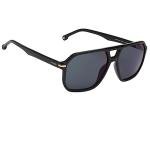 Carrera Men's Polarized Black and Gold Navigator Sunglasses