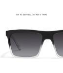Quay Men's Oversized Polarized Square Sunglasses
