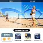 Trendy Retro Oval Sunglasses for Women - UV400