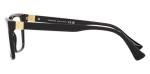 Versace Black Rectangle Eyeglasses 56mm