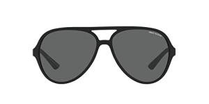 Armani Exchange Men's AX4133S Round Sunglasses