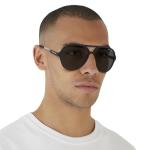 Armani Exchange Men's AX4133S Round Sunglasses