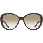 Jimmy Choo Amira Oval Sunglasses in Havana