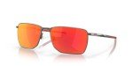Oakley Men's Rectangular Sunglasses, Matte Gunmetal