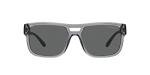 Emporio Armani Grey Transparent Sunglasses - 57 mm