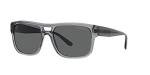 Emporio Armani Grey Transparent Sunglasses - 57 mm