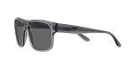Emporio Armani Grey Transparent Sunglasses - 57 mm