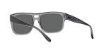 Emporio Armani Grey Transparent Sunglasses - 57 mm